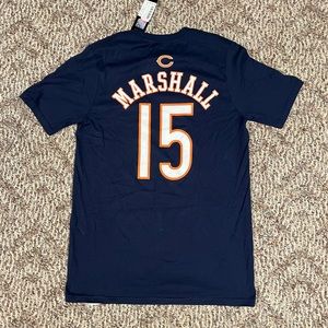 Chicago Bears BRANDON MARSHALL NFL Jersey Tee T-Shirt YOUTH KIDS BOYS (XL) NWT